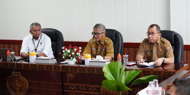 Pemprov Bersama BPK Perwakilan Kalteng Gelar Exit Meeting Pengelolaan Mandatory Spending