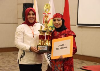 PERWOSI Barsel Wakili Kalteng Lomba Senam Kreasi Piala Ibu Negara RI Tahun 2023