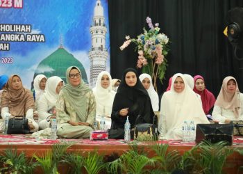 Ketua TP-PKK Ivo Sugianto Sabran Ajak Umat Muslim Meneladani Sifat Nabi Muhammad SAW