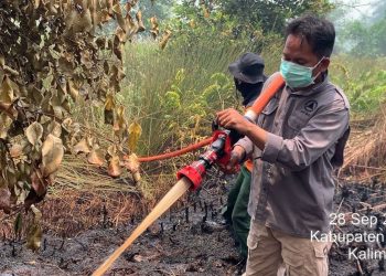 Karhutla Meluas, Perangkat Daerah Provinsi Turut Dukung Pemadaman Karhutla