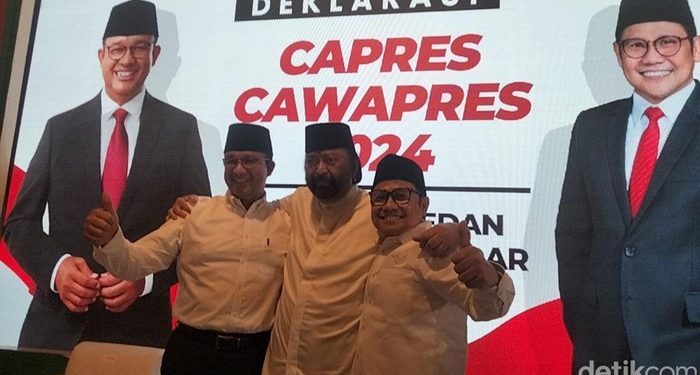 Anies – Cak Imin Deklarasi Bacapres di Surabaya