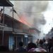 Korsleting Listrik, Empat Rumah Panggung Terbakar