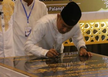 Wali Kota Palangka Raya Resmikan Masjid Agung Kubah Kecubung Darurrahman