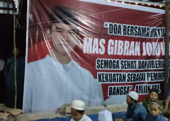 Ratusan Masyarakat Kotim Gelar Doa Bersama Untuk Mas Gibran