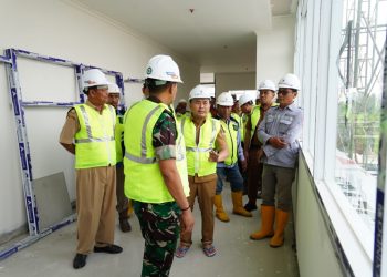 Tinjau Pembangunan RSUD Hanau, Gubernur Kalteng Sebut Progres Sudah Mencapai 88 persen