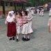 Kabut Asap Berkurang Siswa SDN-3 Langkai Ikuti Pembelajaran Tatap Muka