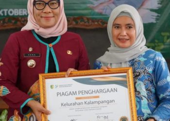 Kelurahan Kalampangan Dicanangkan Jadi Kelurahan Cantik