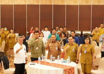 Sekda Nuryakin Buka Rakor DTKS dan Bimtek PSM Provinsi Kalteng Tahun 2023