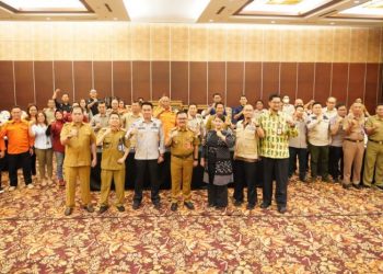 Tingkatkan Kesiapsiagaan Penanggulangan Bencana, Pemprov. Kalteng Gelar Rakor Antar Lembaga