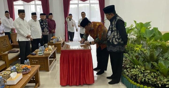 Wagub H. Edy Pratowo Buka Pra Rakerda LPTQ dan Bimtek MTQH Tahun 2023