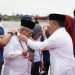 Gubernur Sugianto Sabran Beserta Ketua TP-PKK Ivo Sugianto Sabran Sambut Kedatangan Wapres