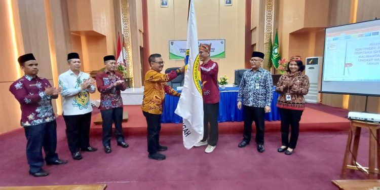 Kontingen Swayamvara Tripitaka Gatha XI Kalteng Bertolak ke Magelang