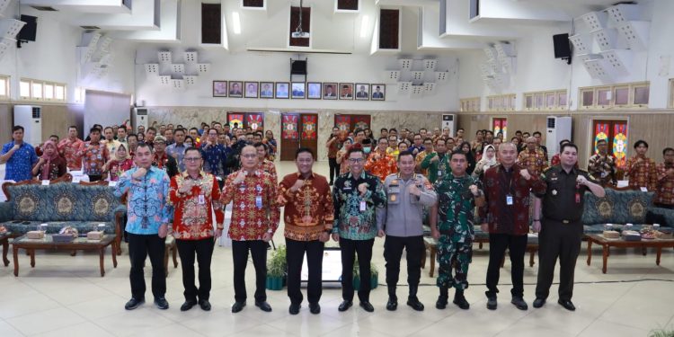 Wagub H. Edy Pratowo Buka Workshop Evaluasi Keuangan dan Pembangunan Desa Tahun 2023