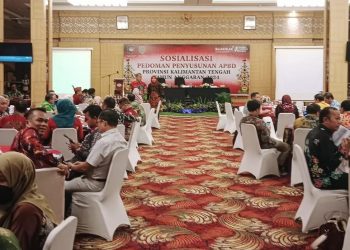 Sekretaris DPRD Kalteng Hadiri Sosialisasi Pedoman Penyusunan APBD 2024