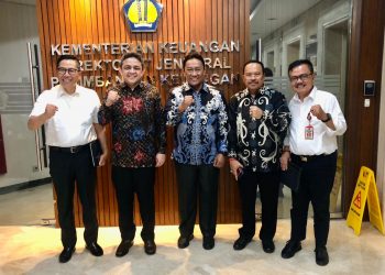 Wagub Kalteng Temui Dirjen Perimbangan Keuangan Daerah Kemenkeu Bahas DBH-DR