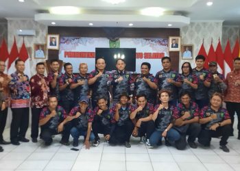 Pj Bupati Lepas Kontingen Porwada PWI Barsel