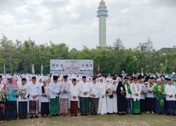 Ribuan Santri Ikuti Peringatan Hari Santri