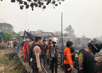 Kebakaran Hanguskan Lima Rumah di Petuk Katimpun