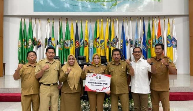 Provinsi Kalteng Melalui Kabupaten Pulang Pisau Mendapatkan Insentif Fiskal Rp.9,6 M