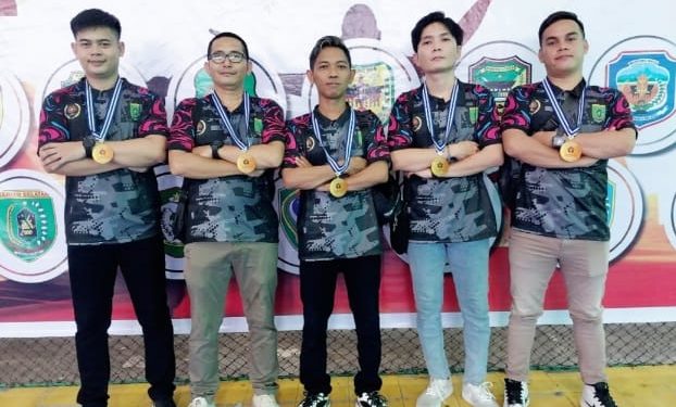 PWI Barsel Raih Medali Emas dan Perak Porwada Kalteng