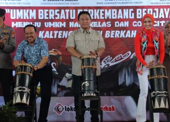 Wagub Edy Pratowo Buka Jambore UMKM Wilayah Tengah Tahun 2023
