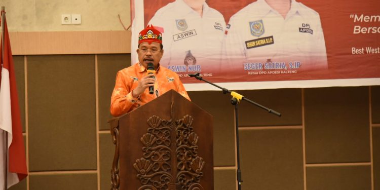 Begini Arahan Sekda Dalam Raker DPD APDESI Kades se-Kalteng