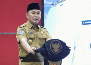 Pemprov. Kalteng Gelar Rakor Sekaligus Pengukuhan Pengurus DPD APDESI Masa Bakti 2023-2028