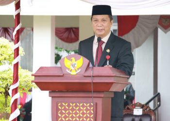 Sahli KSDM Suhaemi Pimpin Upacara HKN Ke-59 Lingkup Provinsi Kalteng
