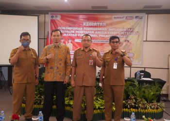 Diskominfosantik Gelar Pendampingan, Implementasi Penyesuian Penetapan Angka Kredit Integrasi Prahum melalui Simphoni