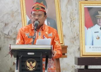 Sekda Nuryakin Buka Rakordalev Pelaksanaan Rencana Pembangunan Daerah Provinsi Kalteng Tahun 2023