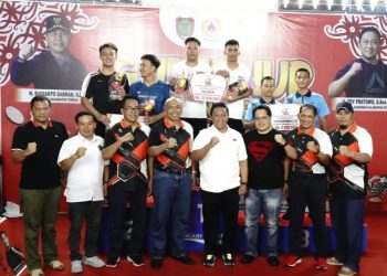 Wagub Tutup Kejuaraan Bulu Tangkis Gubernur Kalteng Open Tahun 2023