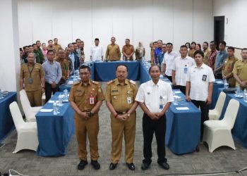 Sekda Nuryakin Buka Rapat Finalisasi Usulan Tarif Batas Atas dan Tarif Batas Bawah BUMD Air Minum se-Kalteng
