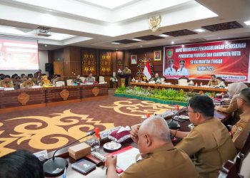 Wagub Edy Pratowo Buka Rakor Penanggulangan Kemiskinan Pemerintah Provinsi dan Kabupaten/Kota