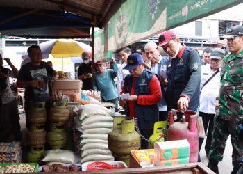 Sahli Gubernur Yuas Elko Pimpin Pemantauan Stok dan Harga Pangan Jelang Nataru