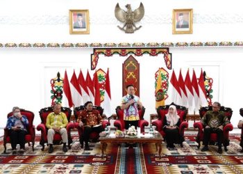 Gubernur Sugianto Sabran Silaturahmi dan Dialog Pendidikan Bersama Siswa Perwakilan SMA se-Kalteng