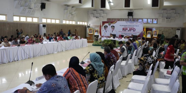 Pemprov. Kalteng Gelar Kegiatan Konsultasi Publik Rancangan Awal RPJPD Provinsi Kalteng Tahun 2025-2045
