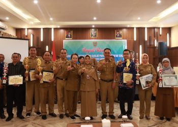 Asisten Ekbang Buka Rakernis Bidang Perpustakaan Tingkat Provinsi Kalteng Tahun 2023