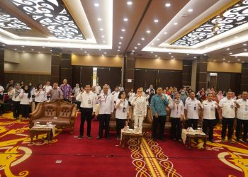 Ketua TP PKK Ivo Sugianto Sabran Buka Rakor Pokjanal Posyandu Kalteng 2023
