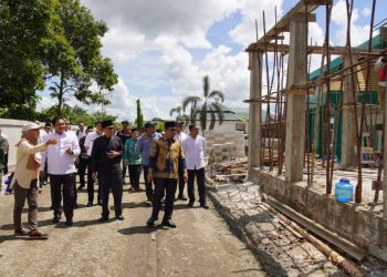 Wagub Edy Pratowo Tinjau Proyek Pembangunan Sarana Prasarana di Sekretariat LPTQ Provinsi Kalteng