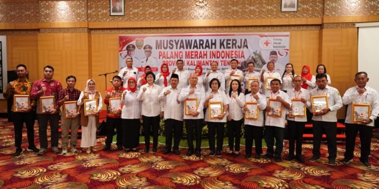 Sekda Nuryakin Buka Mukerprov PMI Kalteng Tahun 2023