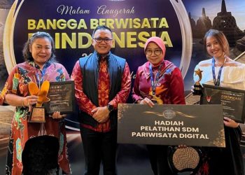 Pemprov Kalteng Raih Terbaik 3 Nasional Anugerah BBWI dan BBI