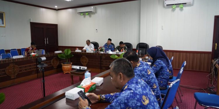 Pemprov Kalteng Ikuti Rakor Pengendalian Inflasi Bersama Kemendagri
