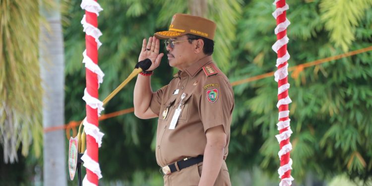 Sekda Nuryakin Pimpin Upacara Peringatan Hari Bela Negara Tahun 2023