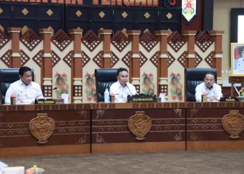 Gubernur Sugianto Sabran Pimpin Evaluasi Akhir Tahun Terhadap Pelaksanaan APBD