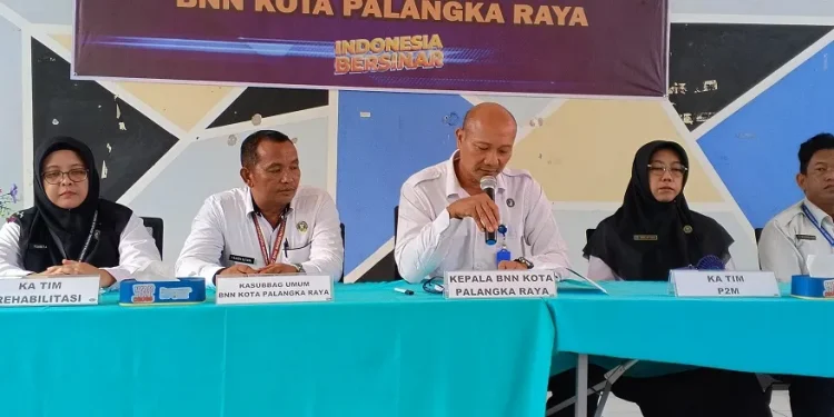 Selama 2023, BNNK Palangka Raya Rehabilitasi 46 Pecandu Narkoba