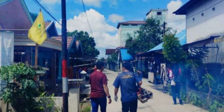 Cegas DBD, Dinas Kesehatan Barsel Lakukan Fogging