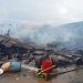 Sejumlah Bangunan Eks Inhutani di Sampit Terbakar