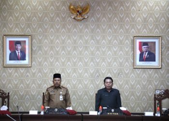 Sekda Nuryakin Sampaikan Sambutan Gubernur Pada Rapur ke-9 Penutupan Masa Persidangan III Tahun Sidang 2023