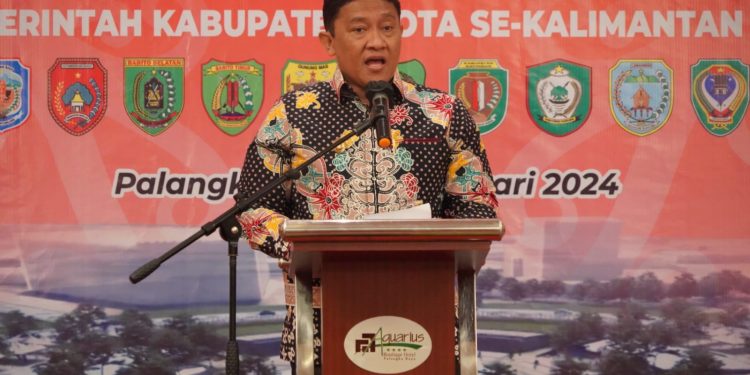 Wagub H. Edy Pratowo Buka Rapat TEPRA Provinsi dan Kabupaten/Kota se-Kalteng