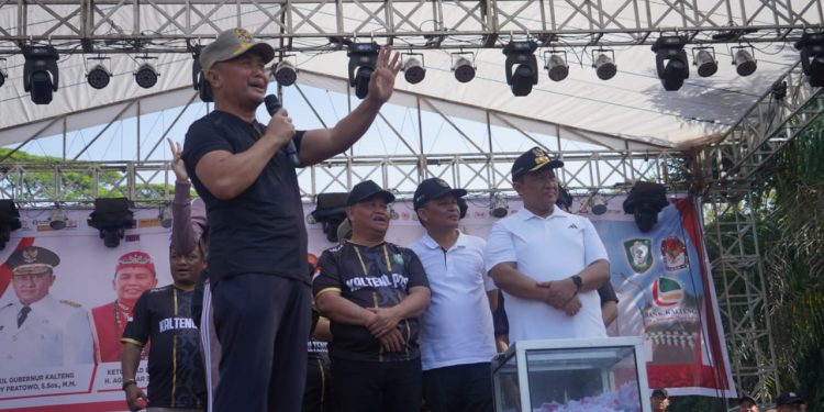 Rangkaian Hari Jadi Kotim ke-71, Gubernur Sugianto Sabran Launching TABE